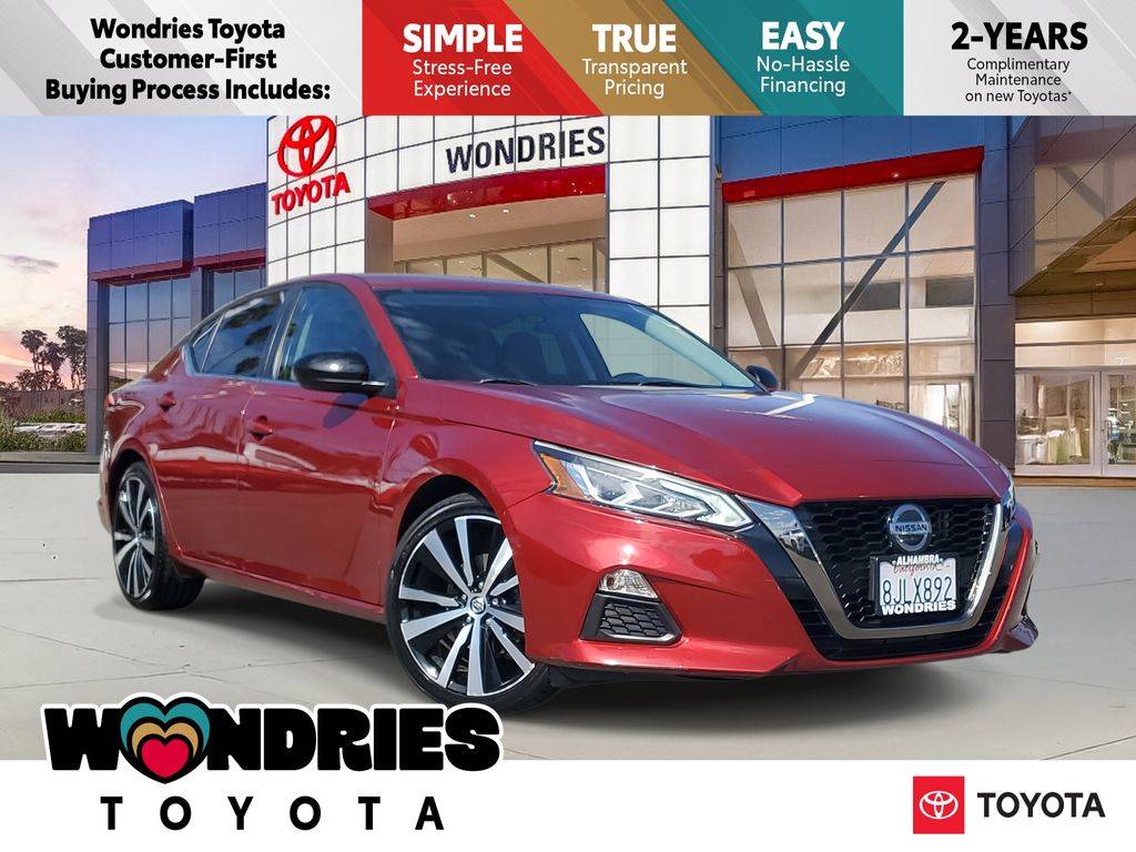 2019 Nissan Altima SR — Sedan — 58,773 mi — Alhambra, CA
