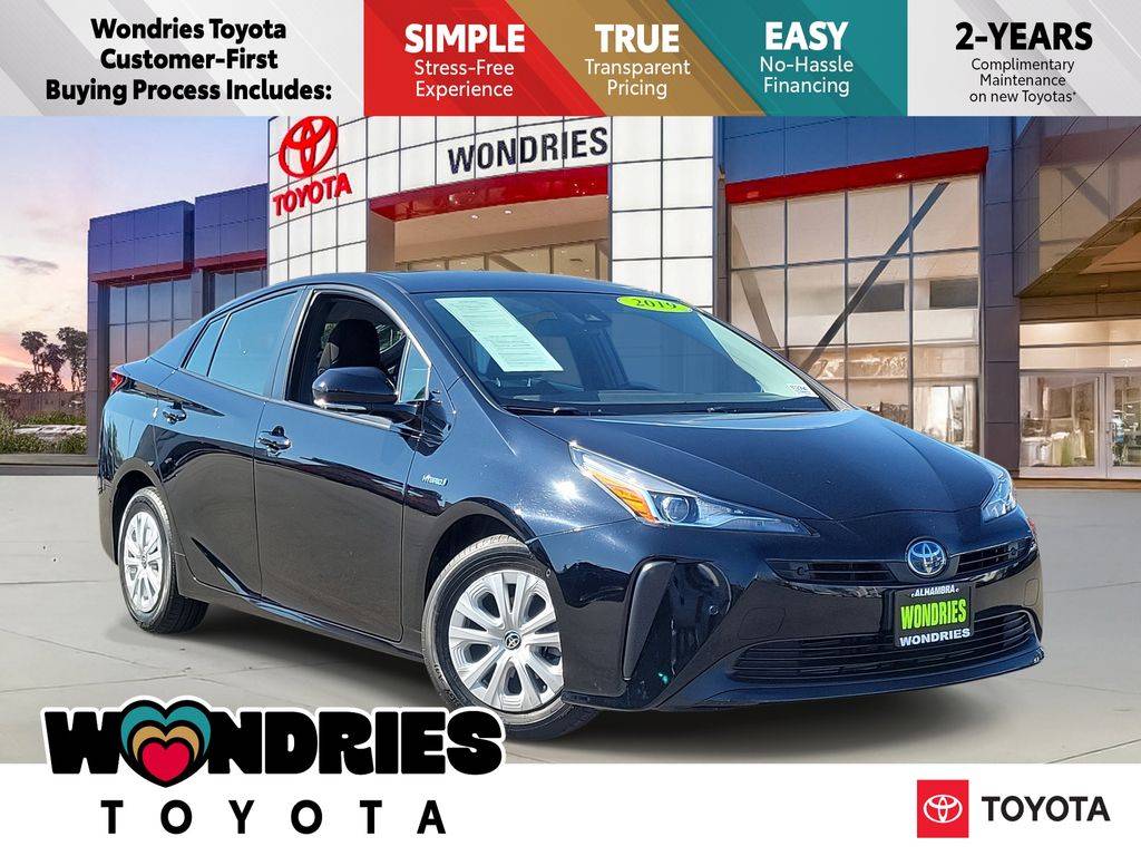2019 Toyota Prius LE — Hatchback — 28,404 mi — Alhambra, CA
