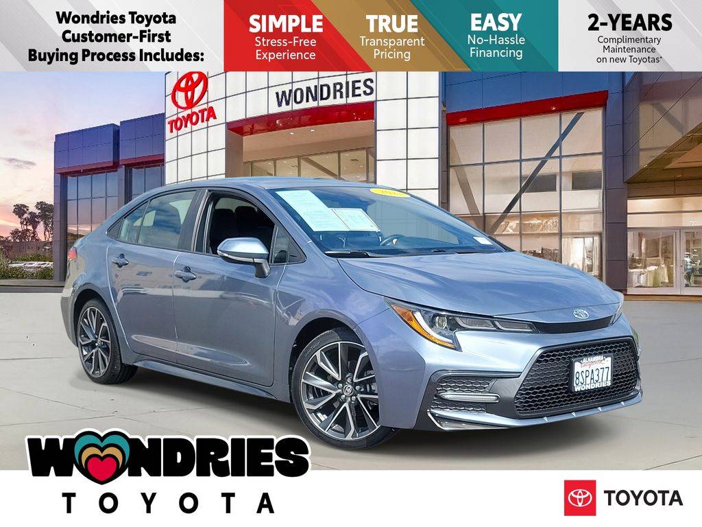 2021 Toyota Corolla SE — Sedan — 39,456 mi — Alhambra, CA
