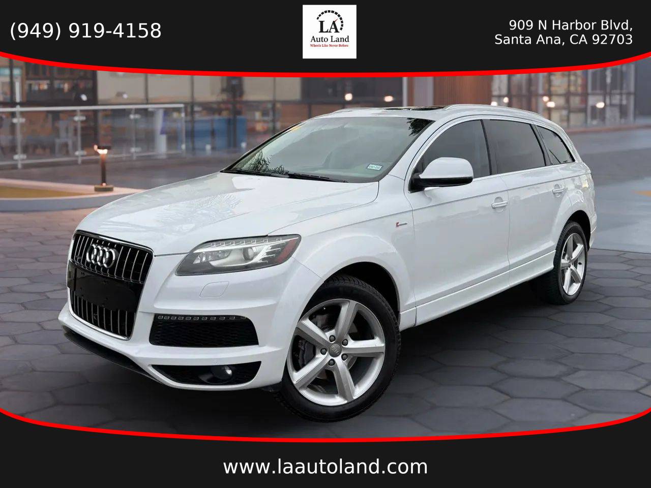 2013 Audi Q7 S-line Prestige — SUV — 136,250 mi — Santa Ana, CA