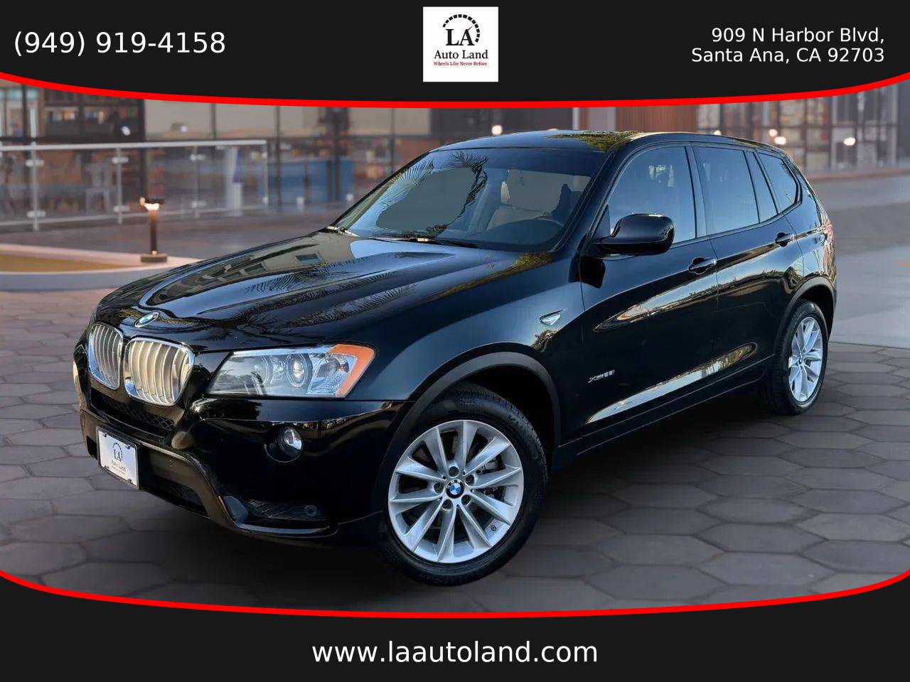 2013 BMW X3 xDrive28i
