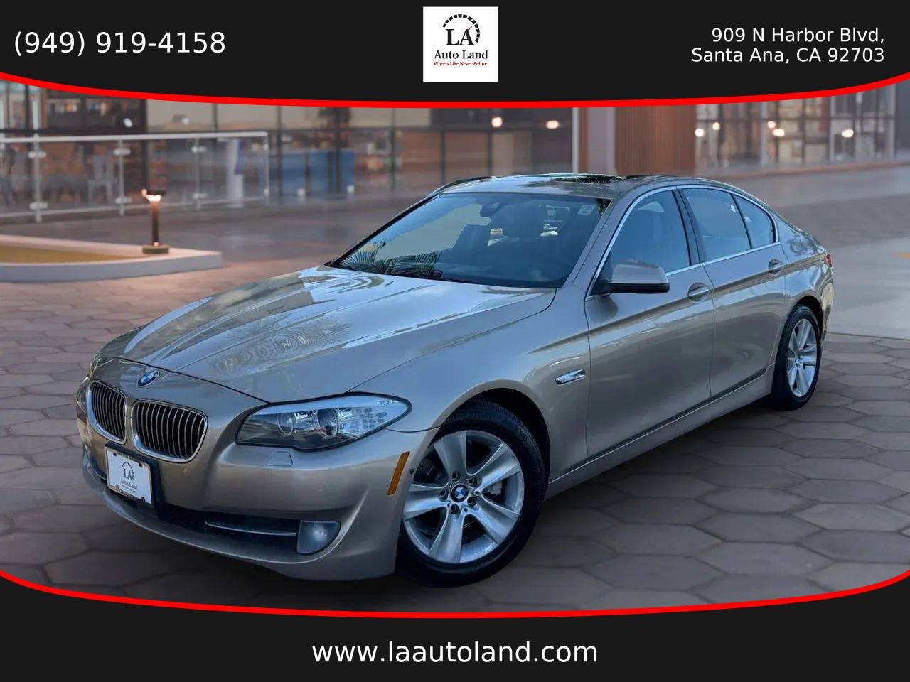 2013 BMW 5 Series 528i — Sedan — 106,932 mi — Santa Ana, CA