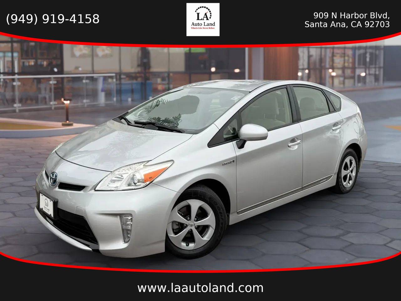 2012 Toyota Prius One — Sedan — 61,800 mi — Santa Ana, CA