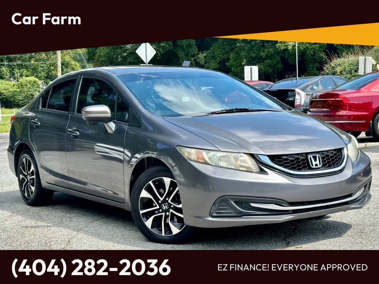 2015 Honda Civic EX — Sedan — 99,627 mi — Mcdonough, GA