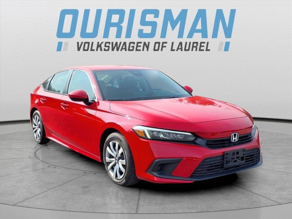 2022 Honda Civic LX — Sedan — 49,631 mi — Laurel, MD