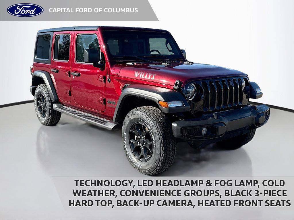 2021 Jeep Wrangler Willys — SUV — 37,426 mi — Columbus, OH