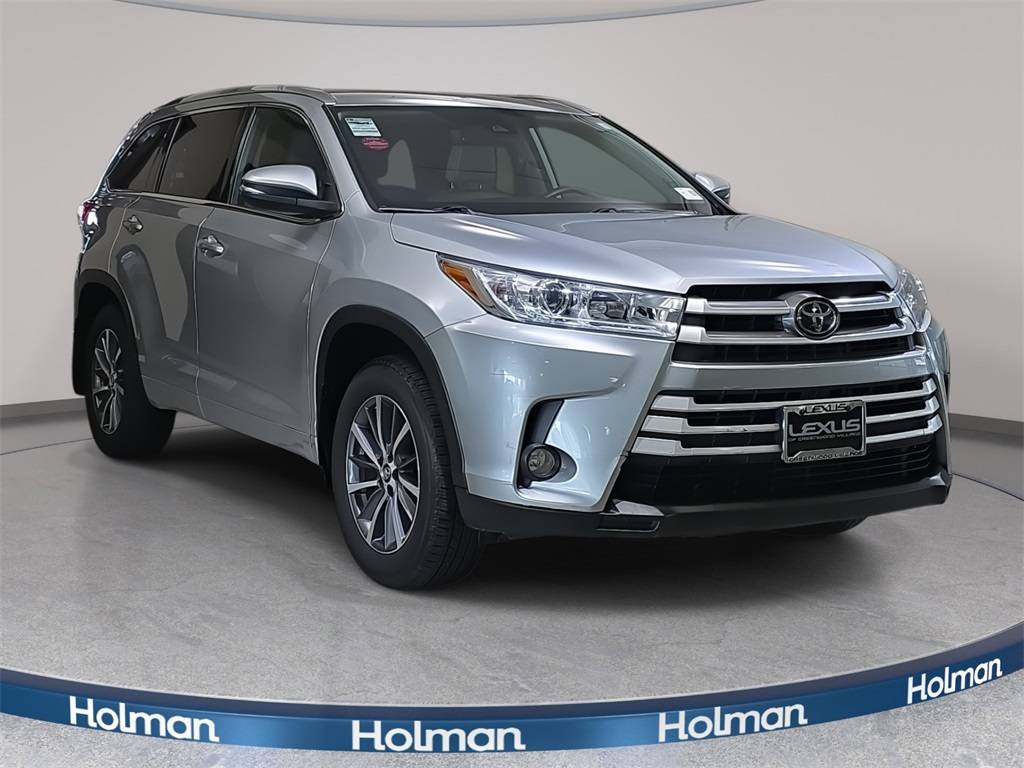 2018 Toyota Highlander XLE — SUV — 75,278 mi — Greenwood Village, CO