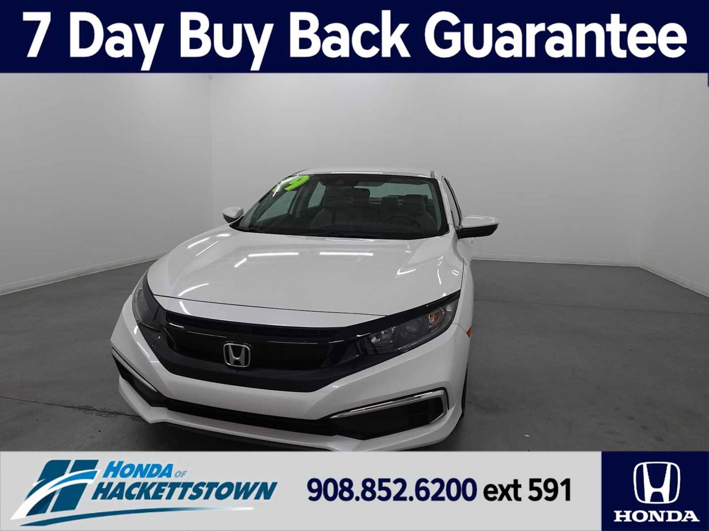 2019 Honda Civic LX — Sedan — 62,401 mi — Hackettstown, NJ