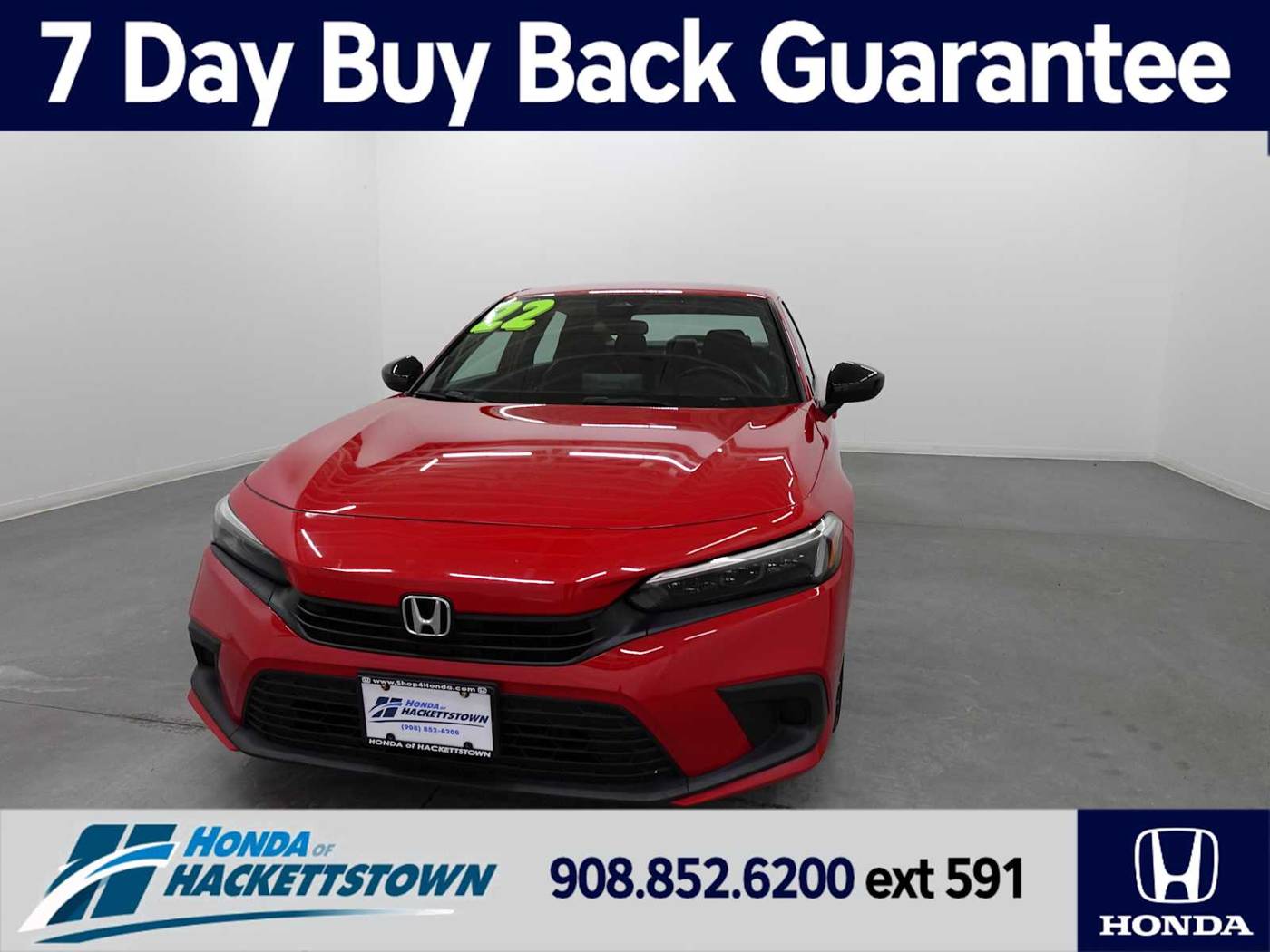 2022 Honda Civic Sport — Sedan — 80,020 mi — Hackettstown, NJ