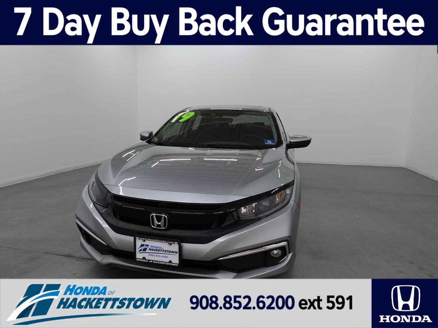 2019 Honda Civic EX-L — Sedan — 96,246 mi — Hackettstown, NJ