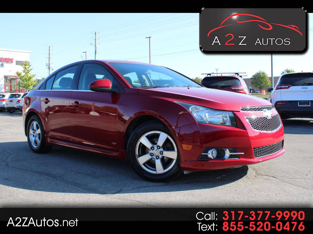 2012 Chevrolet Cruze 1LT — Sedan — 150,670 mi — Indianapolis, IN