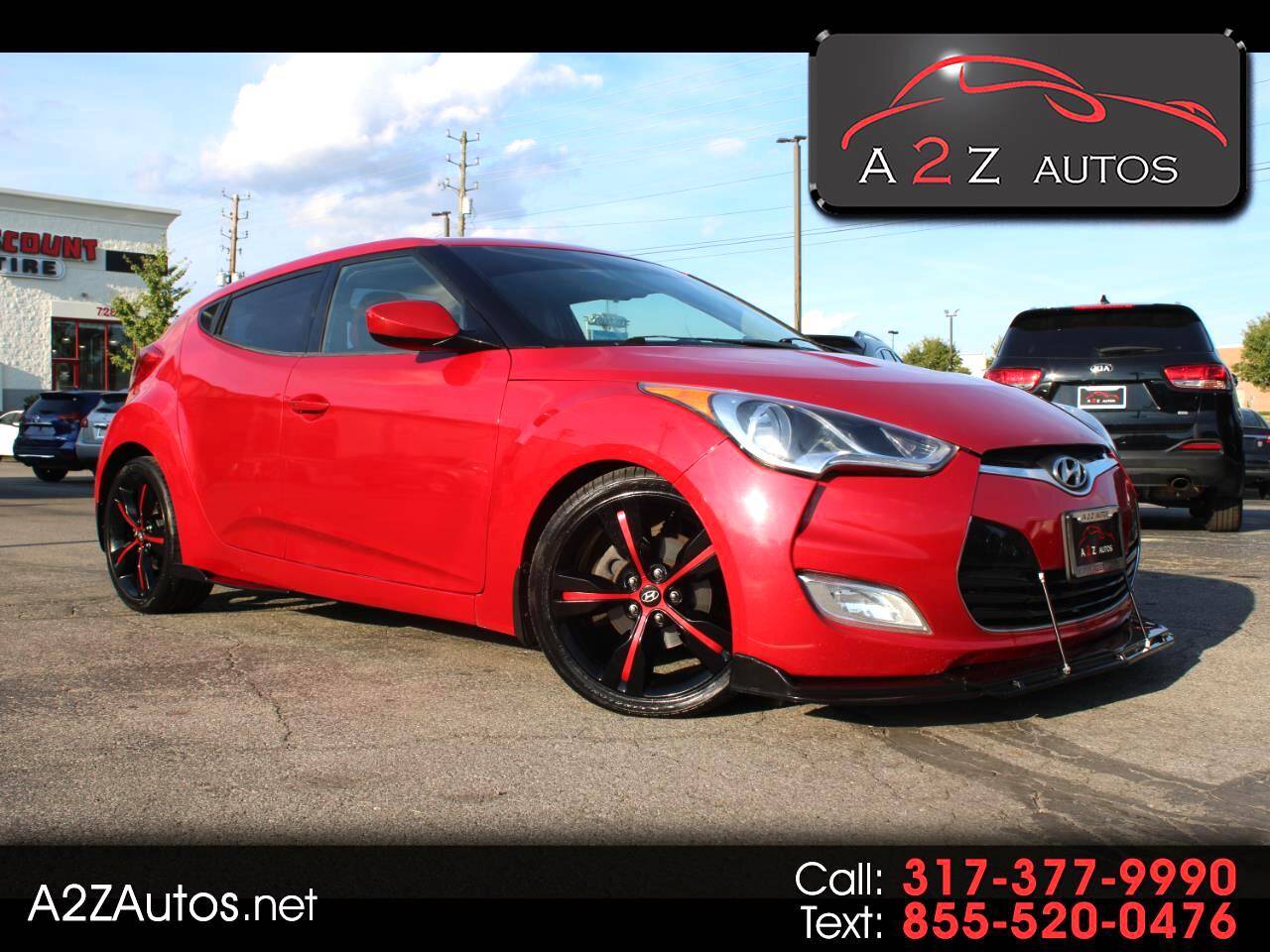 2012 Hyundai Veloster Base — Hatchback — 124,735 mi — Indianapolis, IN