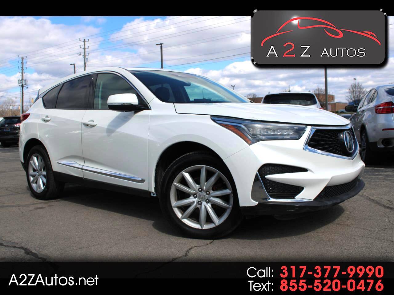 2019 Acura RDX Standard — SUV — 63,750 mi — Indianapolis, IN