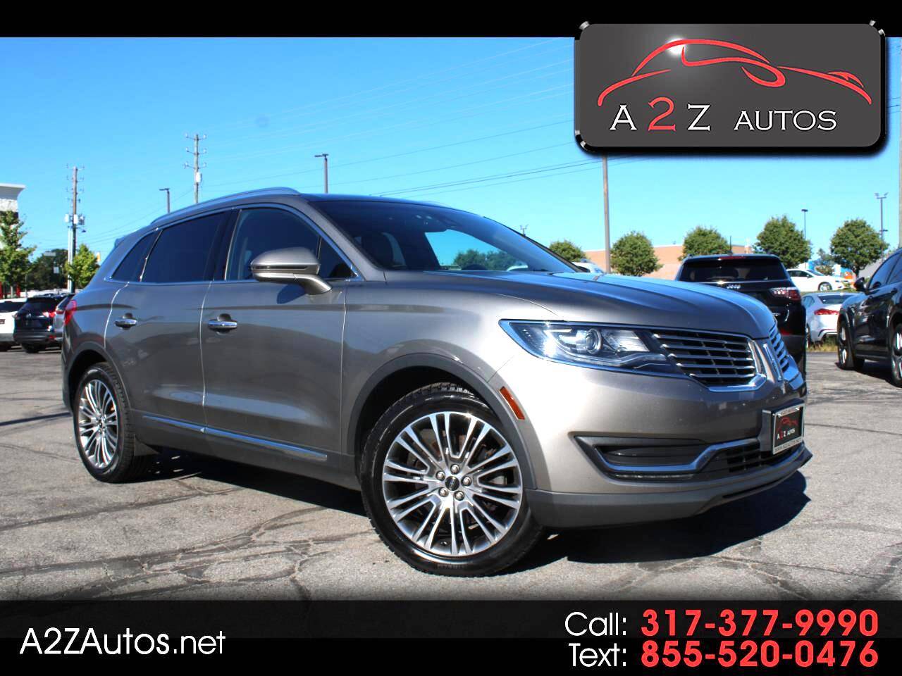 2016 Lincoln MKX Reserve — SUV — 120,918 mi — Indianapolis, IN