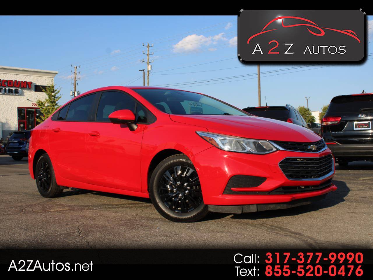 2016 Chevrolet Cruze LS — Sedan — 132,402 mi — Indianapolis, IN