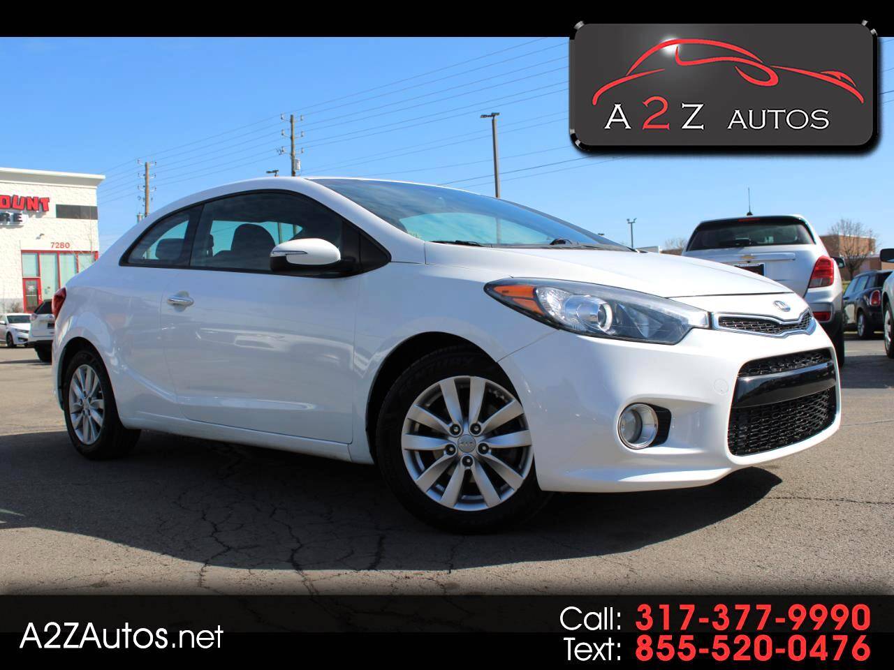 2016 Kia Forte EX — Coupe — 130,223 mi — Indianapolis, IN