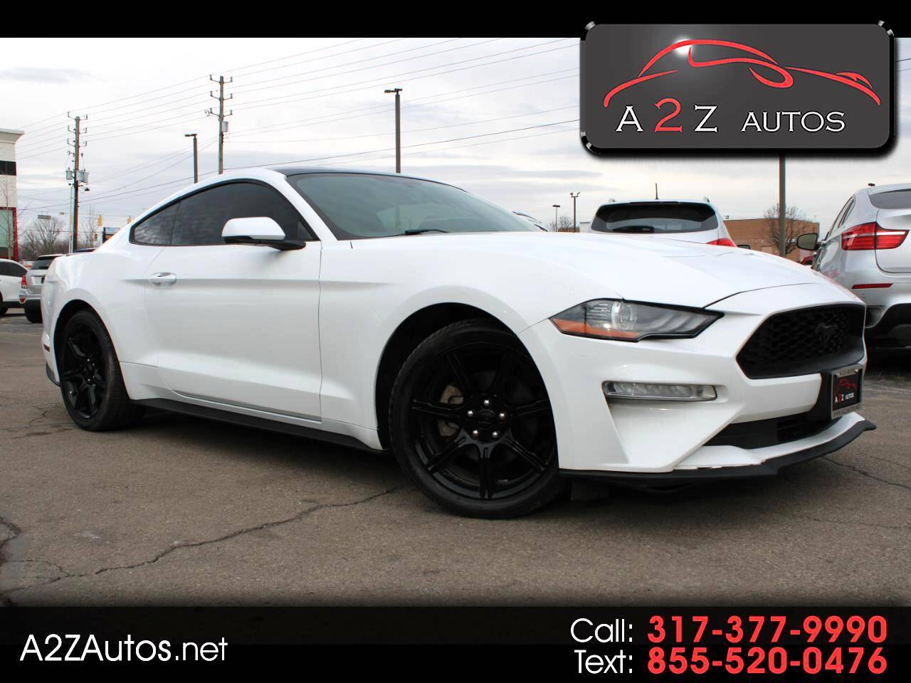2018 Ford Mustang EcoBoost Premium — Coupe — 121,690 mi — Indianapolis, IN