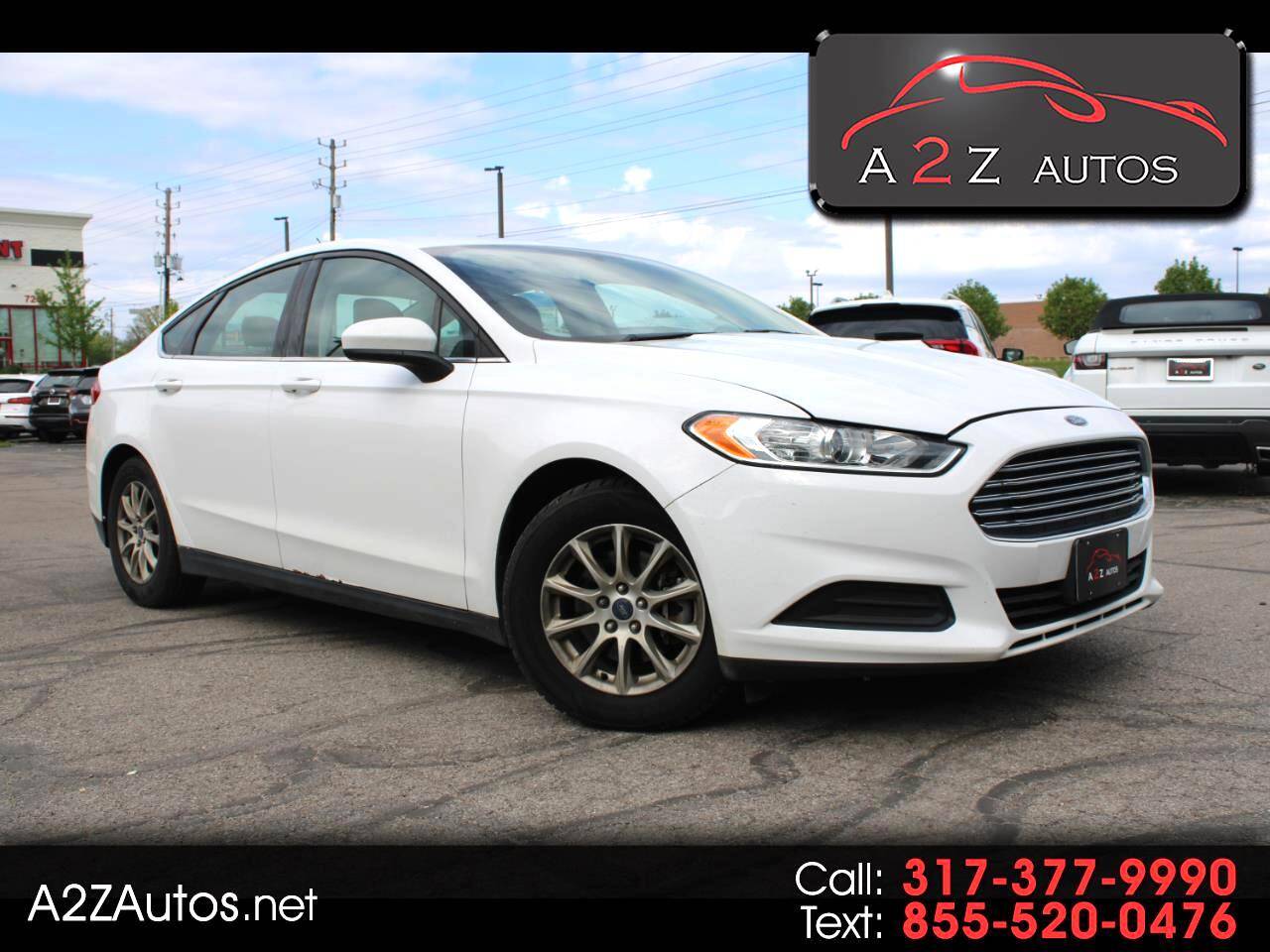 2015 Ford Fusion S — Sedan — 100,183 mi — Indianapolis, IN