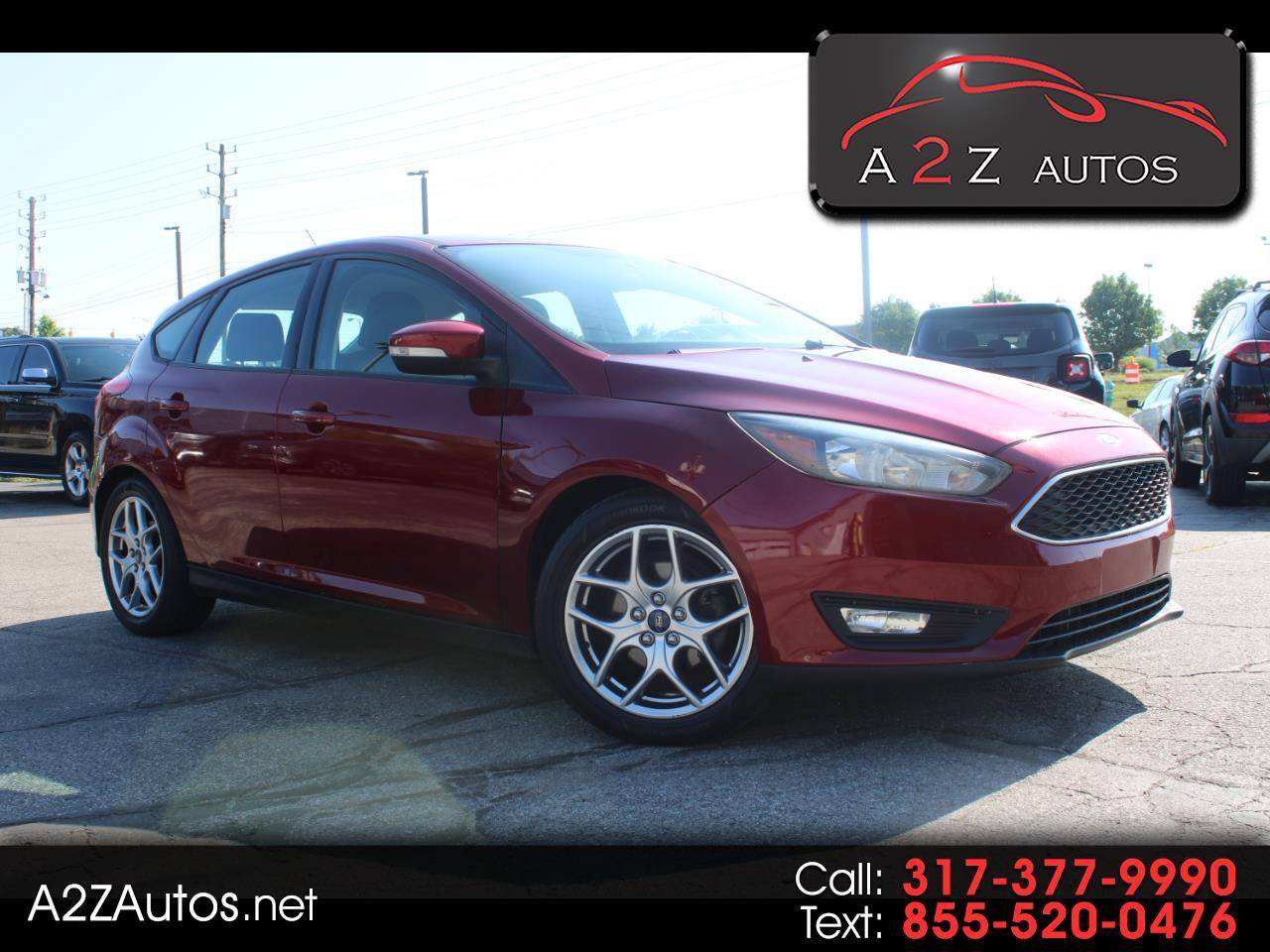 2015 Ford Focus SE — Hatchback — 76,683 mi — Indianapolis, IN