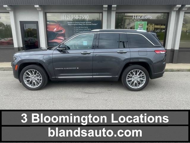 2022 Jeep Grand Cherokee Summit 4xe — SUV — 28,833 mi — Bloomington, IN