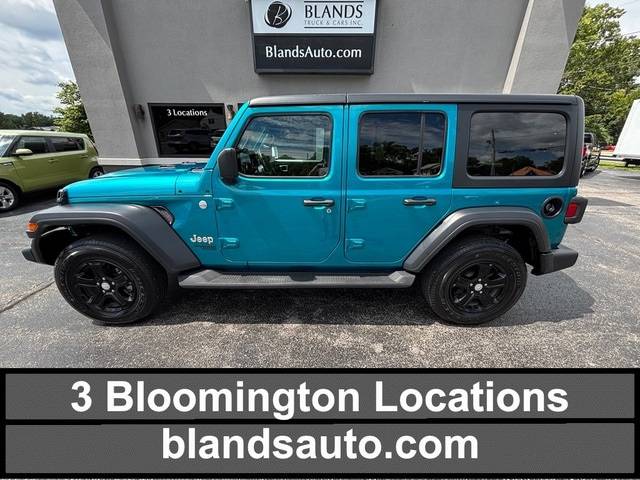 2020 Jeep Wrangler Sport S — SUV — 43,289 mi — Bloomington, IN