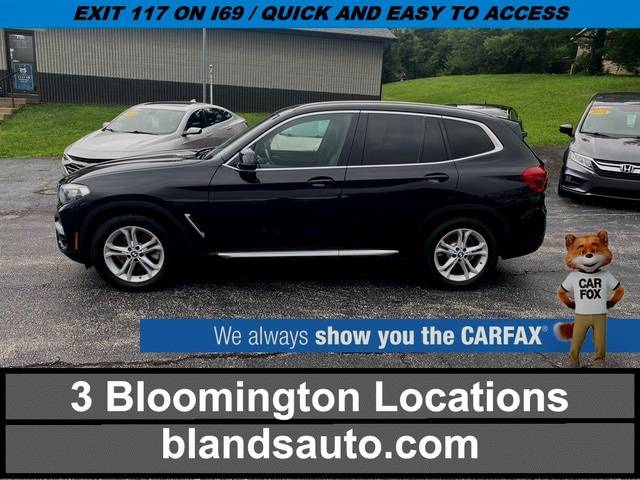 2019 BMW X3 30i — SUV — 52,085 mi — Bloomington, IN
