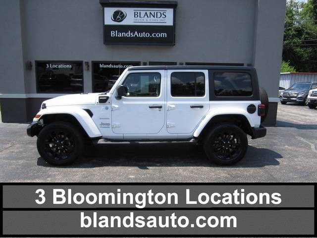 2022 Jeep Wrangler Sahara 4xe — SUV — 56,755 mi — Bloomington, IN