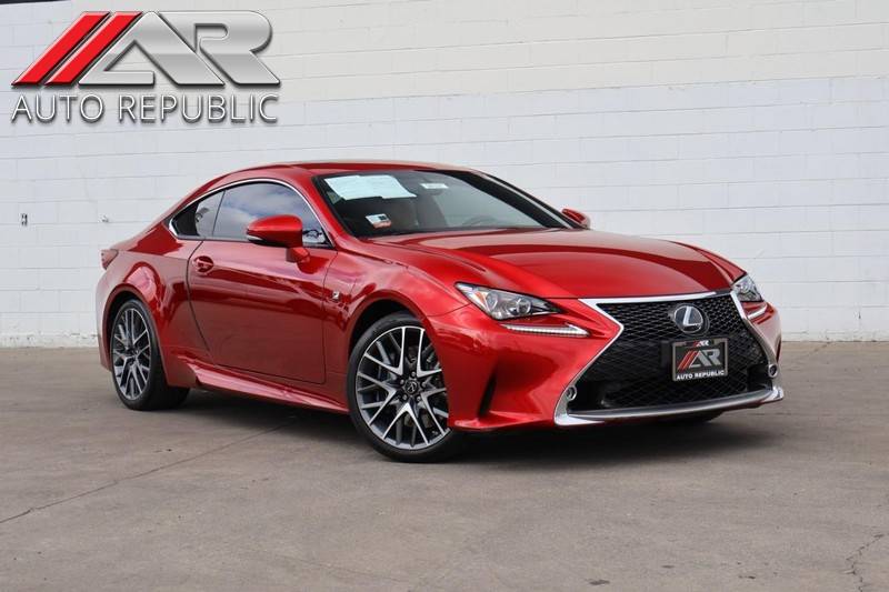 2017 Lexus RC RC 350 F Sport — Coupe — 57,395 mi — Fullerton, CA