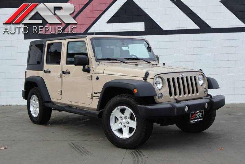 2016 Jeep Wrangler Sport — SUV — 62,450 mi — Fullerton, CA
