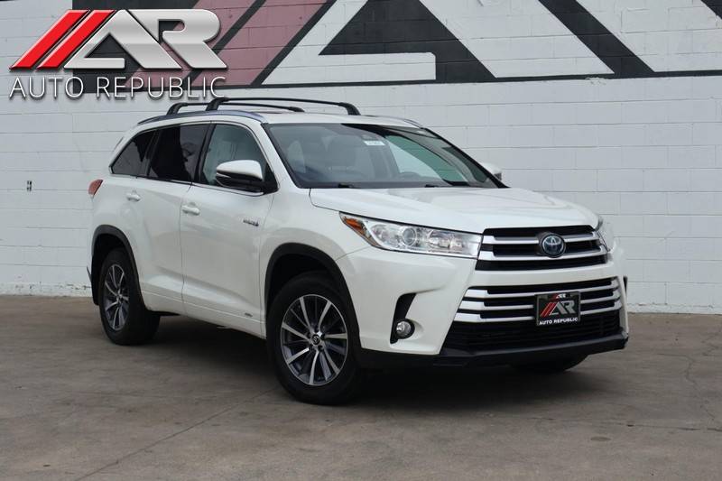 2017 Toyota Highlander Hybrid XLE — SUV — 122,153 mi — Fullerton, CA