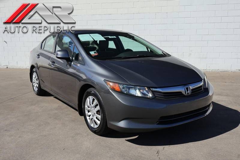 2012 Honda Civic LX — Sedan — 73,946 mi — Fullerton, CA