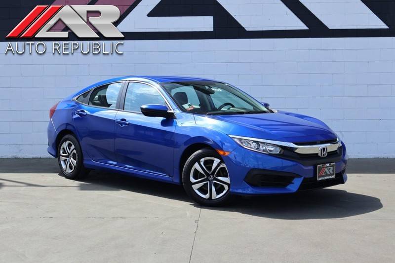 2017 Honda Civic LX — Sedan — 60,536 mi — Fullerton, CA