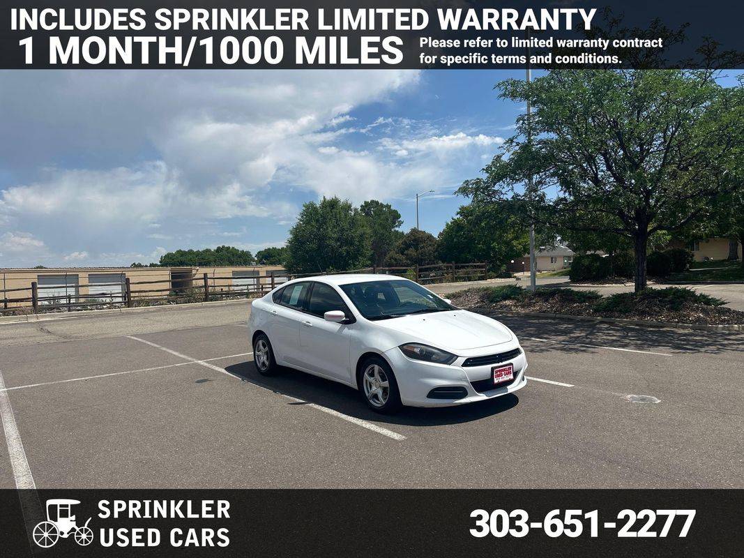 2015 Dodge Dart SXT — Sedan — 86,131 mi — Longmont, CO