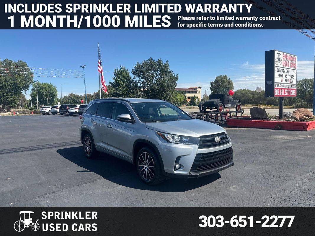 2017 Toyota Highlander SE V6 — SUV — 138,582 mi — Longmont, CO