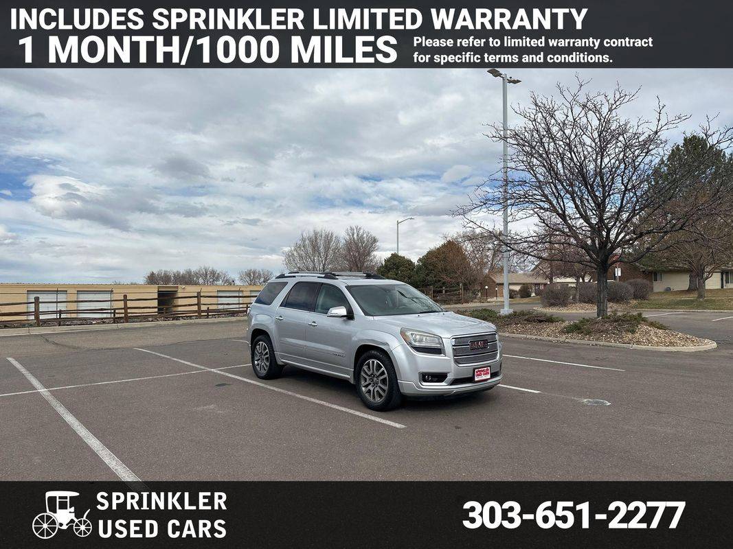 2014 GMC Acadia Denali — SUV — 103,426 mi — Longmont, CO