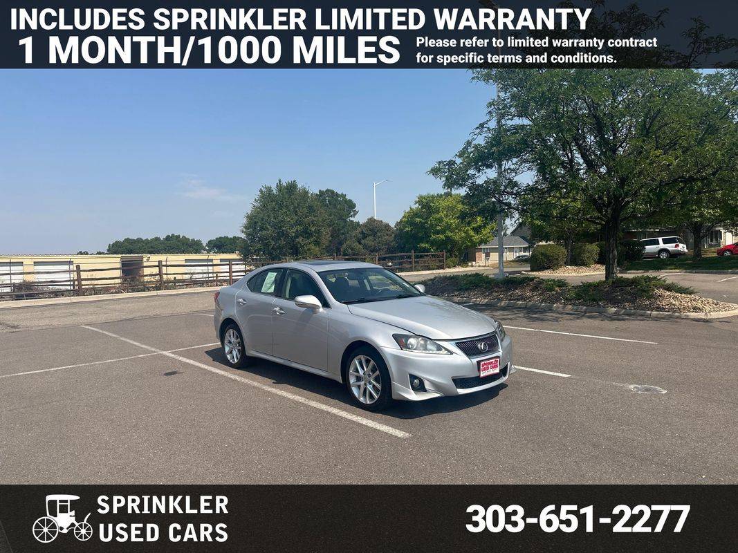 2013 Lexus IS IS 250 — Sedan — 104,710 mi — Longmont, CO