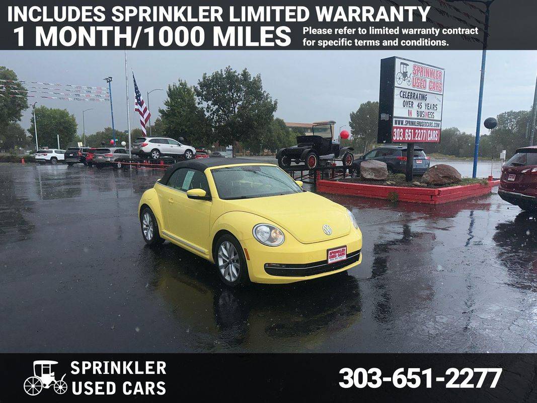 2013 Volkswagen Beetle TDI — Convertible — 54,365 mi — Longmont, CO
