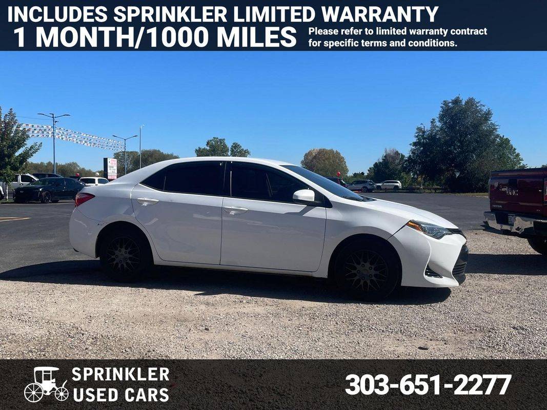 2018 Toyota Corolla LE — Sedan — 118,204 mi — Longmont, CO