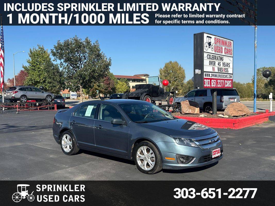 2012 Ford Fusion SE — Sedan — 195,605 mi — Longmont, CO