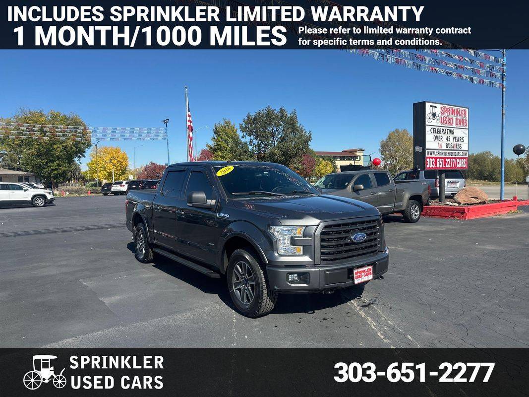 2016 Ford F-150 XLT — Pickup Truck — 58,802 mi — Longmont, CO