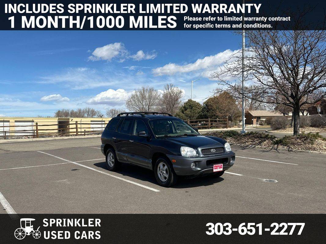 2004 Hyundai Santa Fe GLS — SUV — 109,156 mi — Longmont, CO