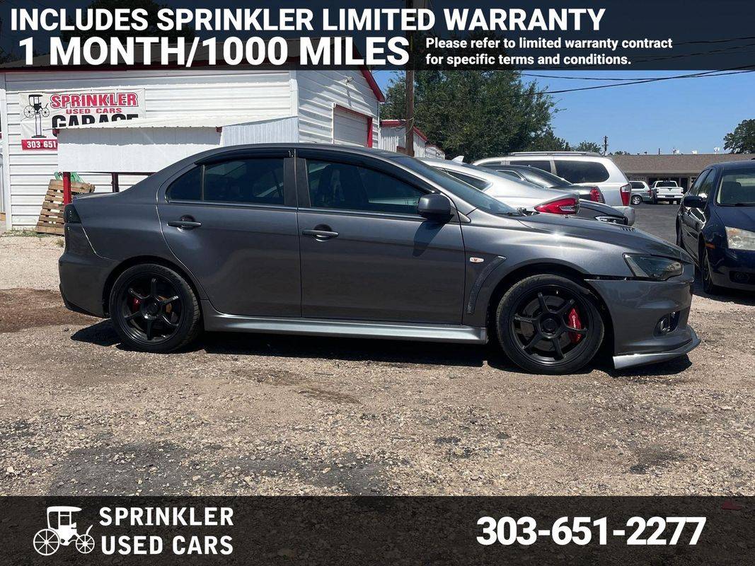 2011 Mitsubishi Lancer Evolution MR — Sedan — 121,409 mi — Longmont, CO