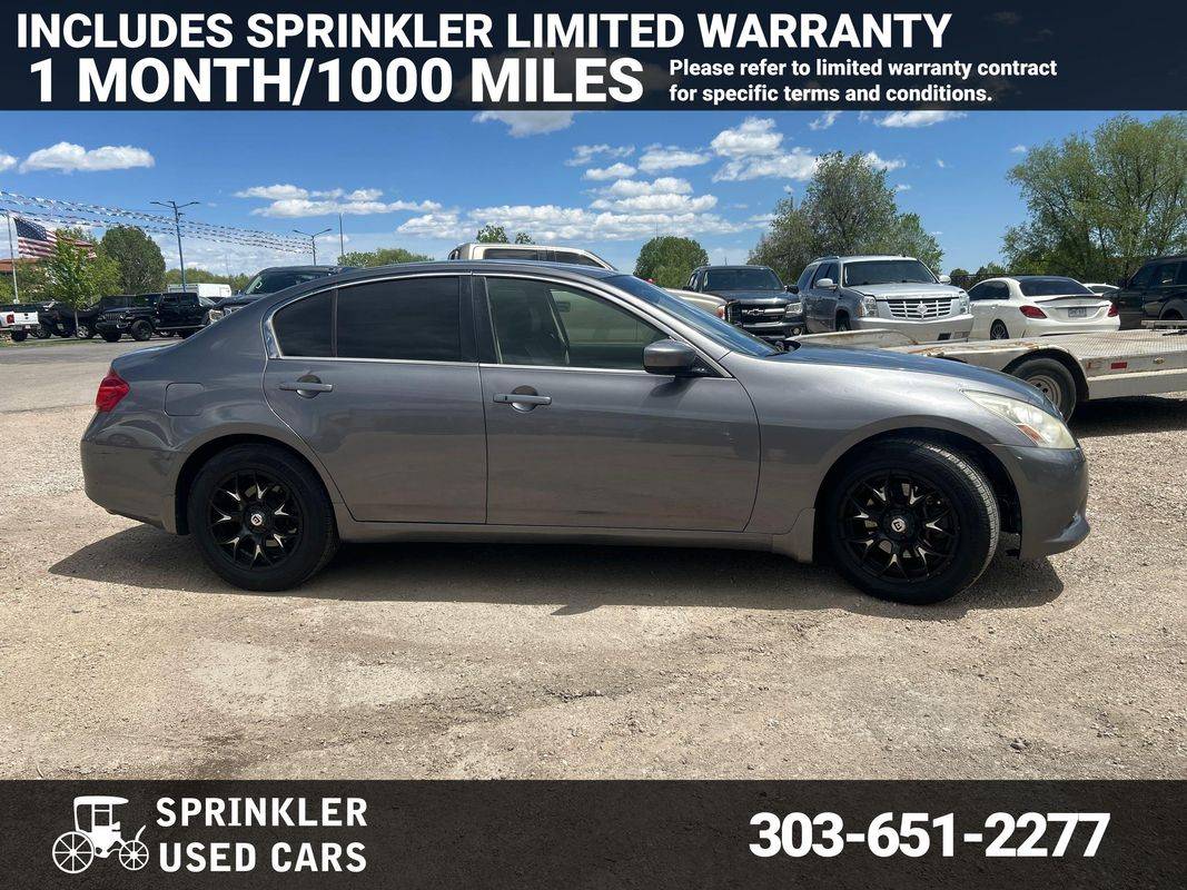 2013 INFINITI G G37x — Sedan — 125,961 mi — Longmont, CO
