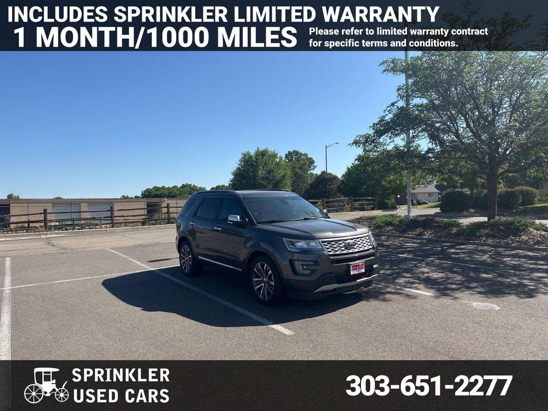 2016 Ford Explorer Platinum — SUV — 93,809 mi — Longmont, CO
