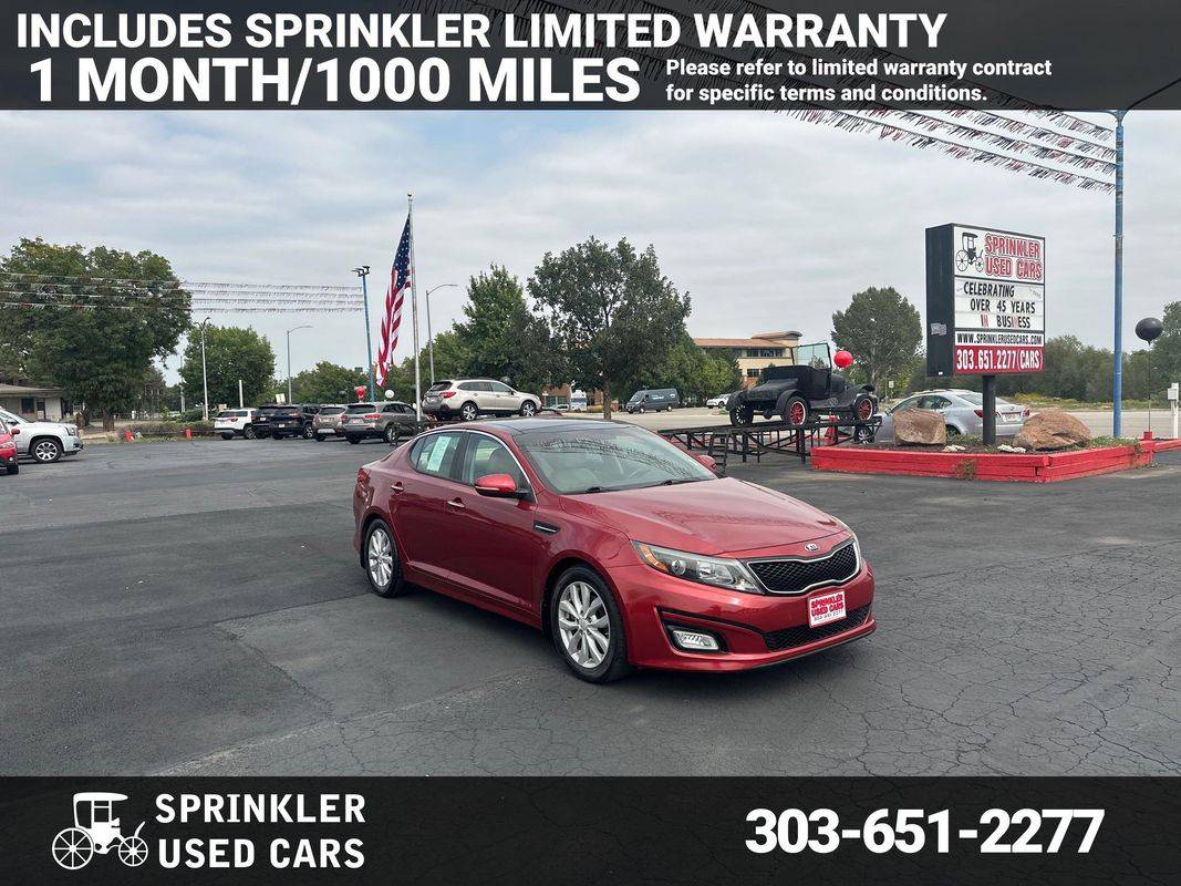 2014 Kia Optima EX — Sedan — 81,948 mi — Longmont, CO