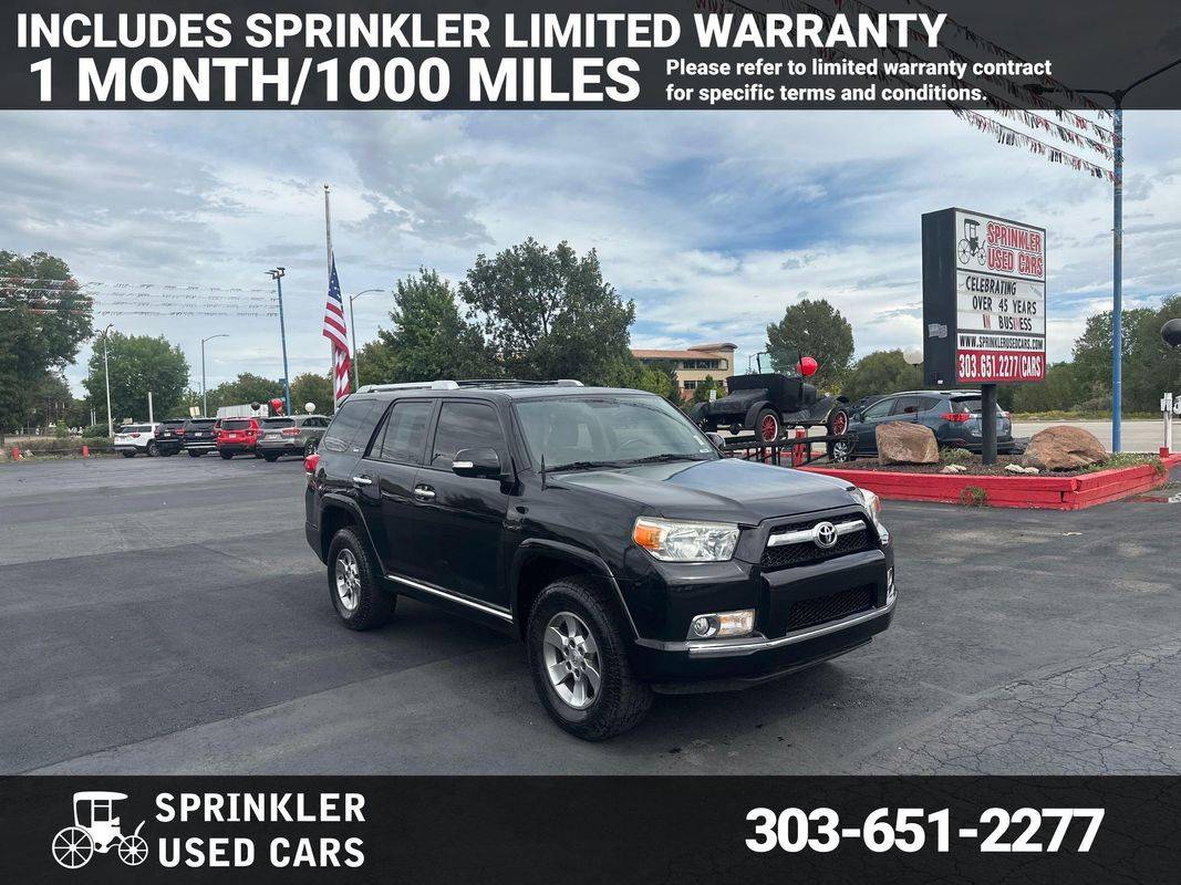 2013 Toyota 4Runner SR5 — SUV — 169,089 mi — Longmont, CO
