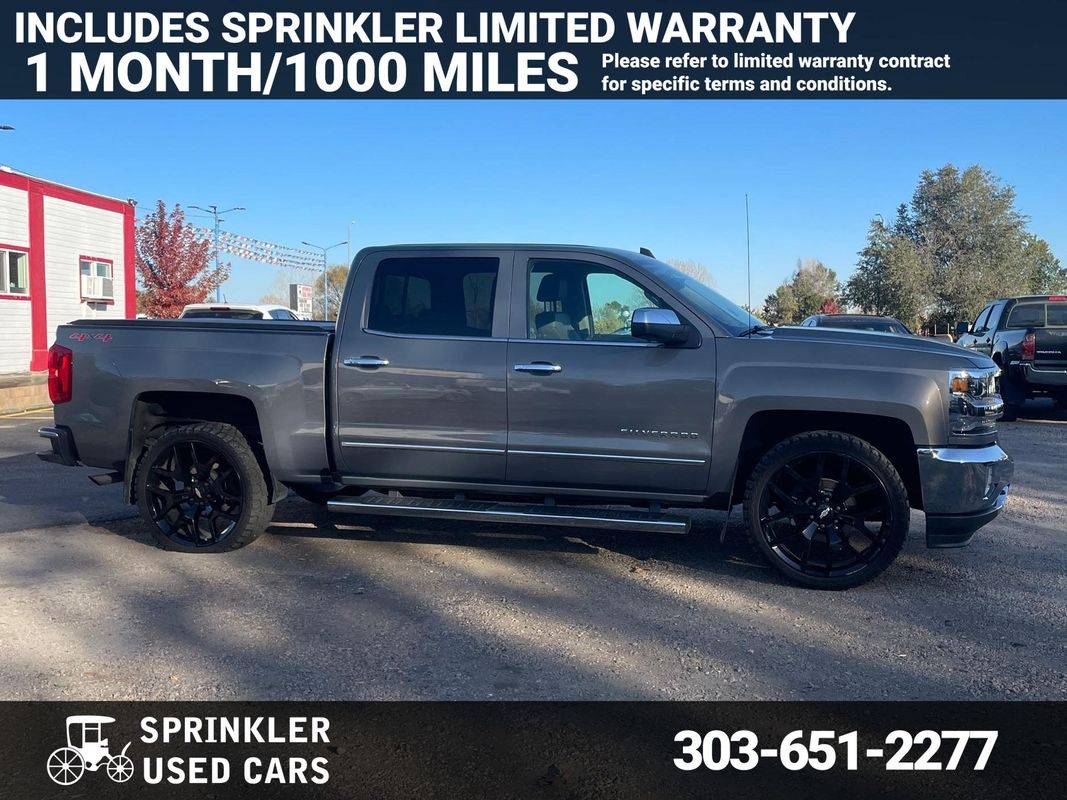 2017 Chevrolet Silverado 1500 LTZ — Pickup Truck — 168,843 mi — Longmont, CO