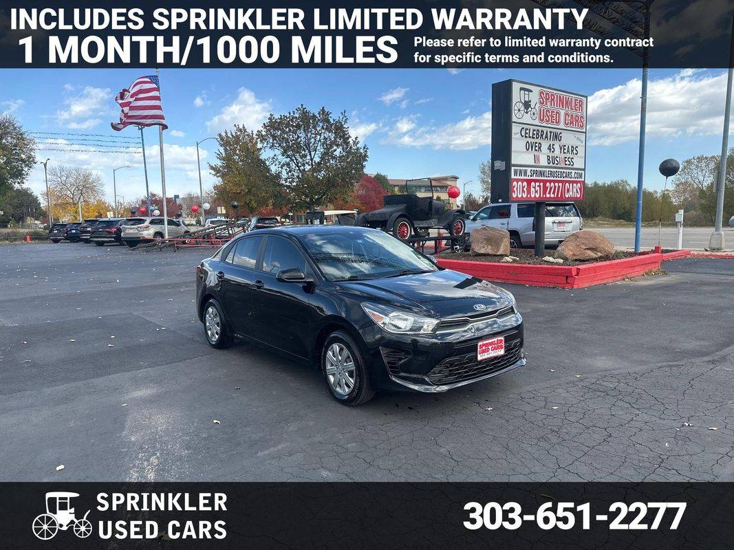 2022 Kia Rio LX — Sedan — 44,999 mi — Longmont, CO