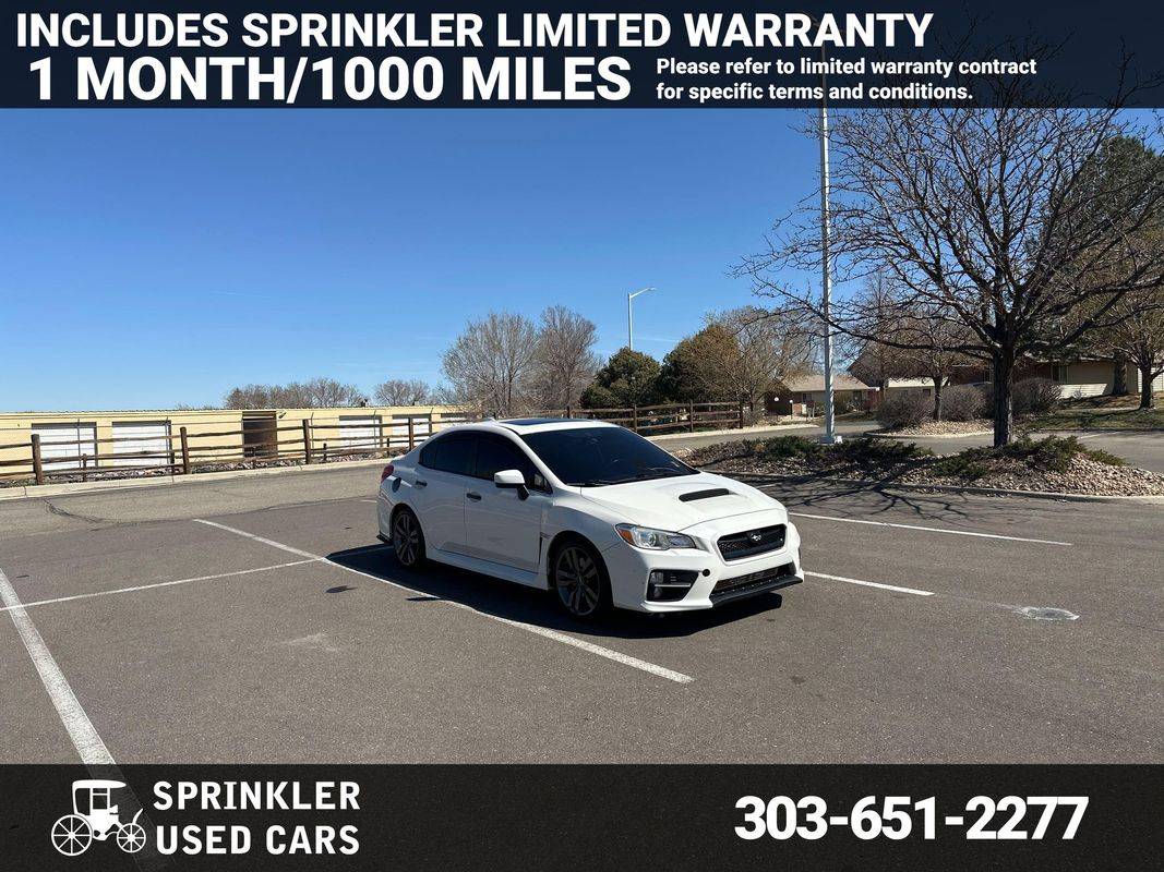 2016 Subaru WRX Premium — Sedan — 32,194 mi — Longmont, CO