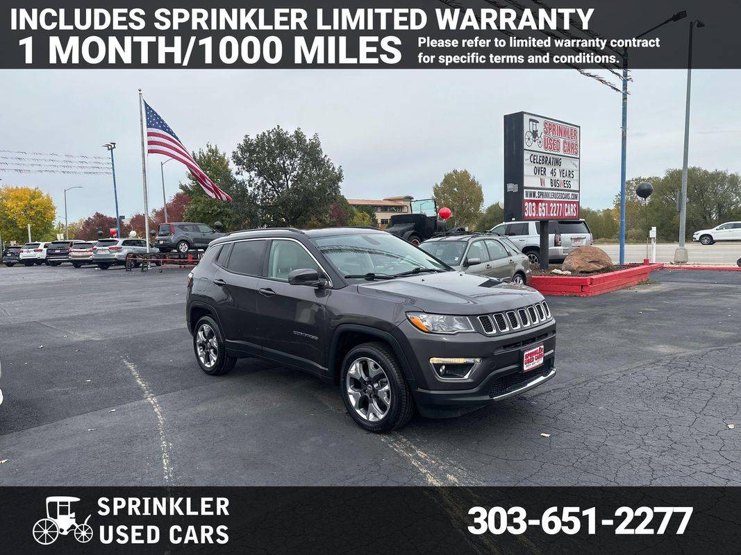 2018 Jeep Compass Limited — SUV — 44,560 mi — Longmont, CO